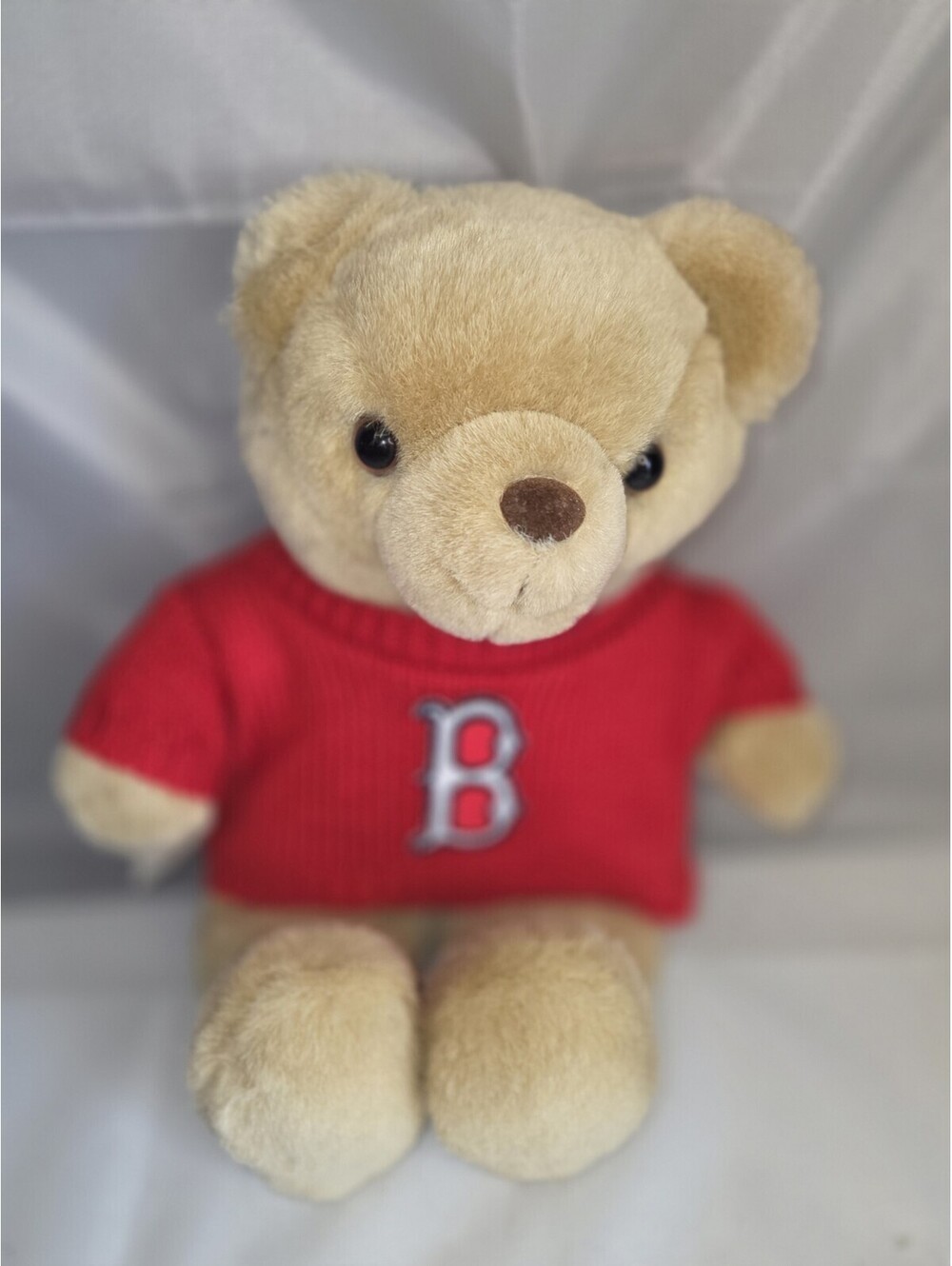 MLB Official Boston Red Sox Teddy Bear Plush Furry Stuffed Toy SC2